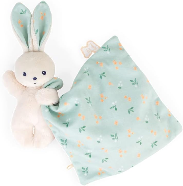 Kaloo Citrus Bouquet Rabbit Comforter 18cm – Baby Soft Toy Security Blanket – Ultra Soft Gift Box K972001