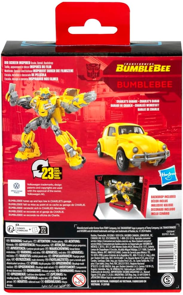 Transformers Studio Series Deluxe Class Bumblebee 117 Bumblebee Action Figure