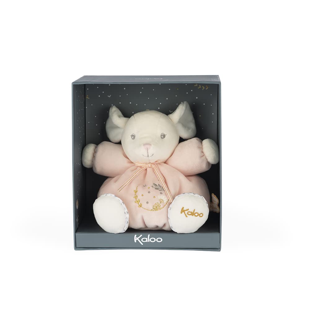 Kaloo PERLE - CHUBBY MOUSE PINK - SMALL