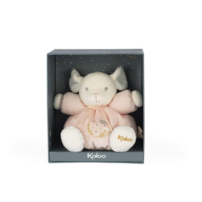 Kaloo PERLE - CHUBBY MOUSE PINK - SMALL