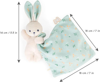 Kaloo Citrus Bouquet Rabbit Comforter 18cm – Baby Soft Toy Security Blanket – Ultra Soft Gift Box K972001