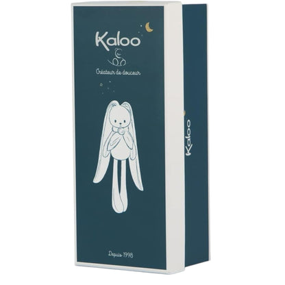 Kaloo Lapinoo Blue Rabbit Baby Comforter Plush Toy 25cm – Ultra Soft Baby Gift Box