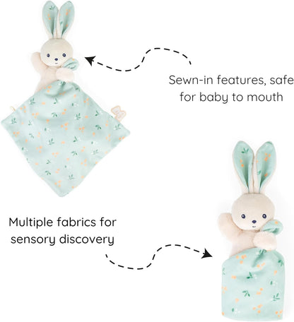 Kaloo Citrus Bouquet Rabbit Comforter 18cm – Baby Soft Toy Security Blanket – Ultra Soft Gift Box K972001