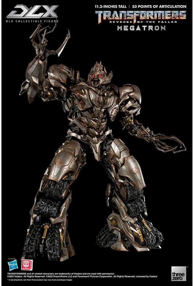 Threezero Transformers Revenge of the Fallen Megatron DLX Deluxe Scale Figure 11.2” Premium Collectible