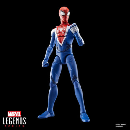 Spider-Man Marvel Legends Gamerverse Miles Morales Upgraded Suit Action Figure (Blue Variant)