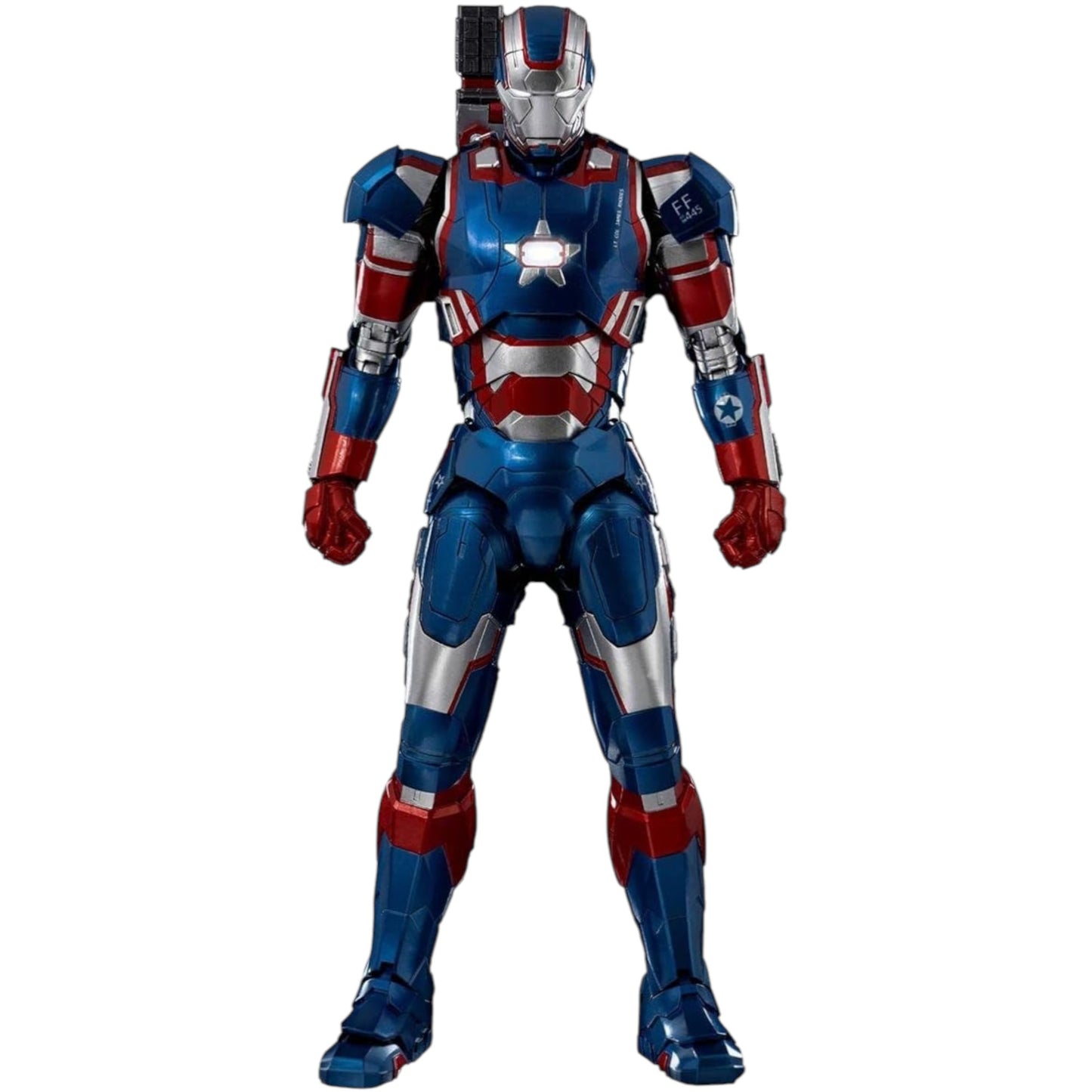 Threezero Marvel Infinity Saga Iron Patriot DLX 1/12 Scale Figure Premium Collectible