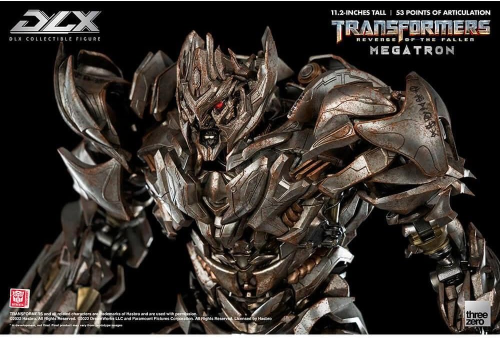 Threezero Transformers Revenge of the Fallen Megatron DLX Deluxe Scale Figure 11.2” Premium Collectible