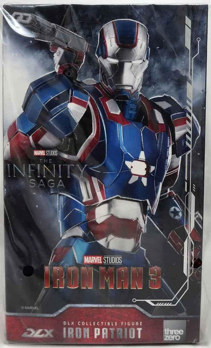Threezero Marvel Infinity Saga Iron Patriot DLX 1/12 Scale Figure Premium Collectible