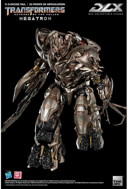 Threezero Transformers Revenge of the Fallen Megatron DLX Deluxe Scale Figure 11.2” Premium Collectible