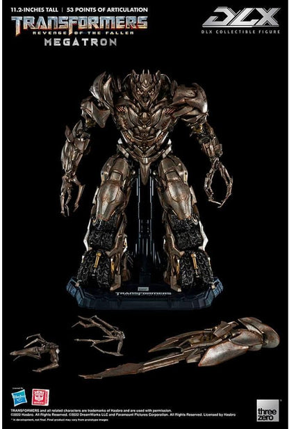 Threezero Transformers Revenge of the Fallen Megatron DLX Deluxe Scale Figure 11.2” Premium Collectible