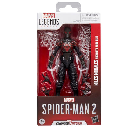 Marvel Legends Miles Morales Brooklyn 2099 Suit Spider-Man 2 Gamerverse Figure