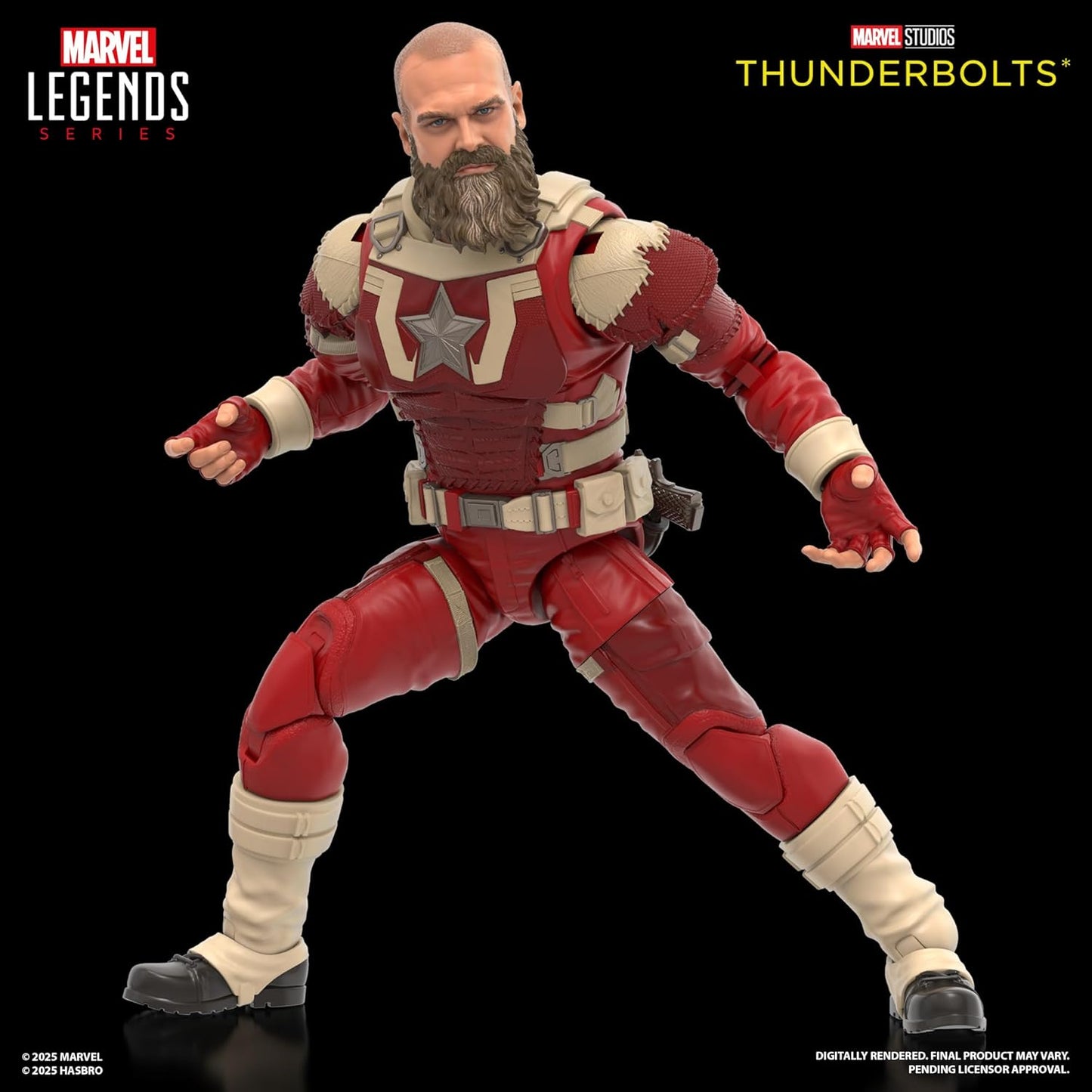 Marvel Legends Series Yelena Belova and Red Guardian Action Figures