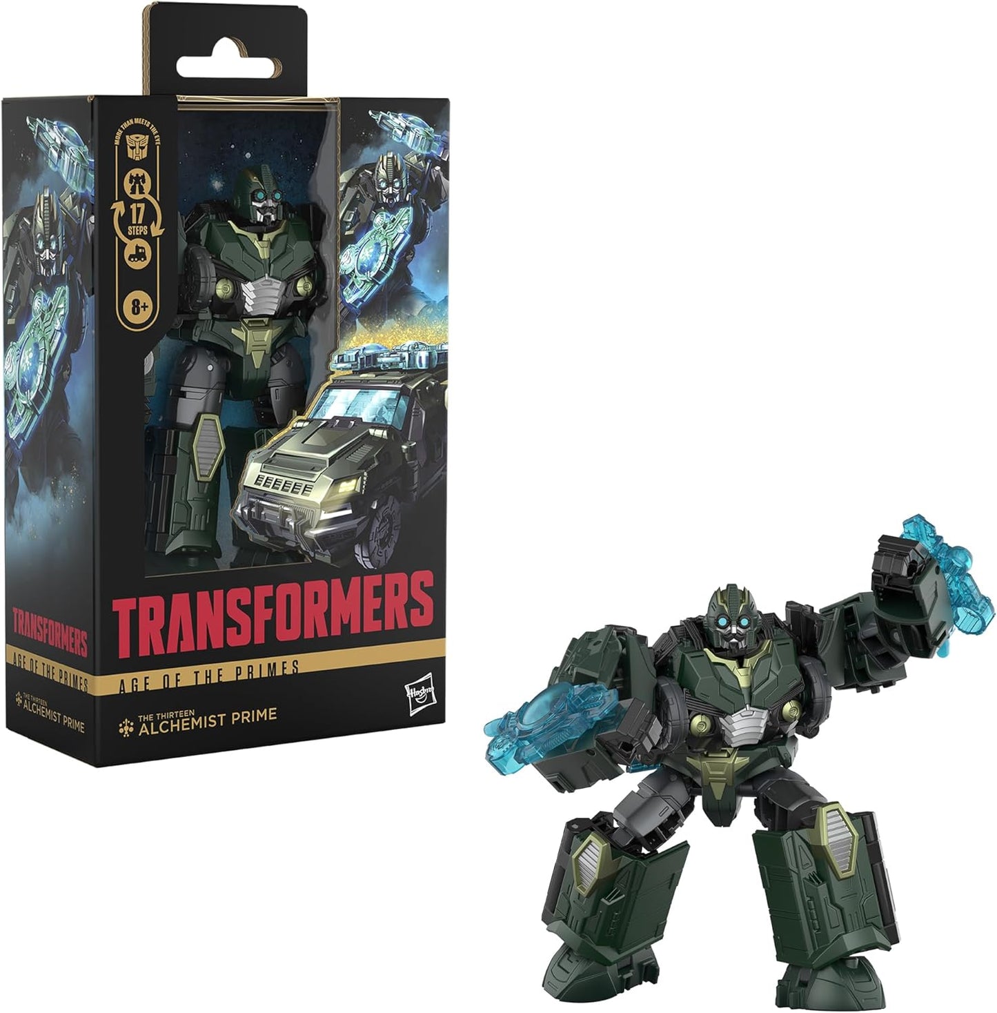 Transformers Age of the Primes Deluxe Class The Thirteen Alchemist Prime Action Figure