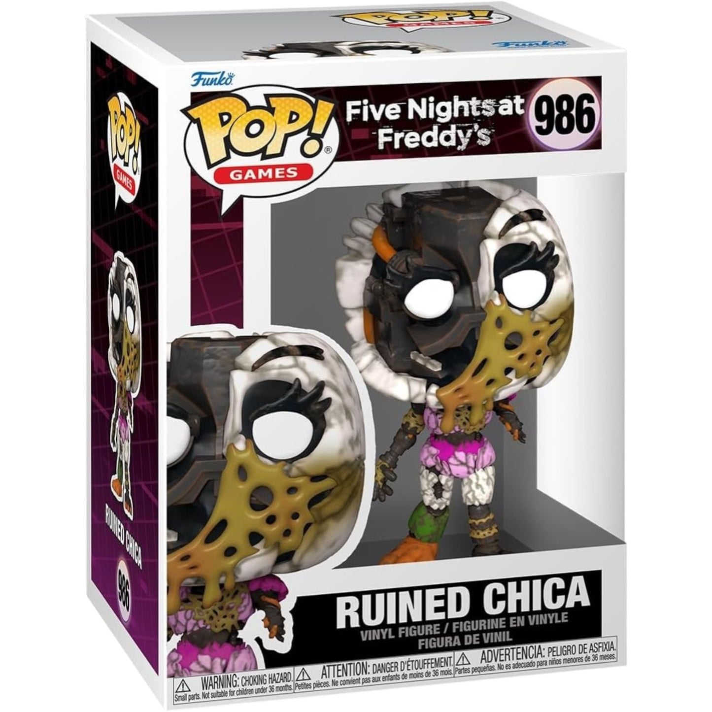 Funko Pop! FNAF RUIN Chica the Chicken Vinyl Figure – Five Nights at Freddy’s Collectible Toy – Official Merchandise Gift for Fans & Collectors