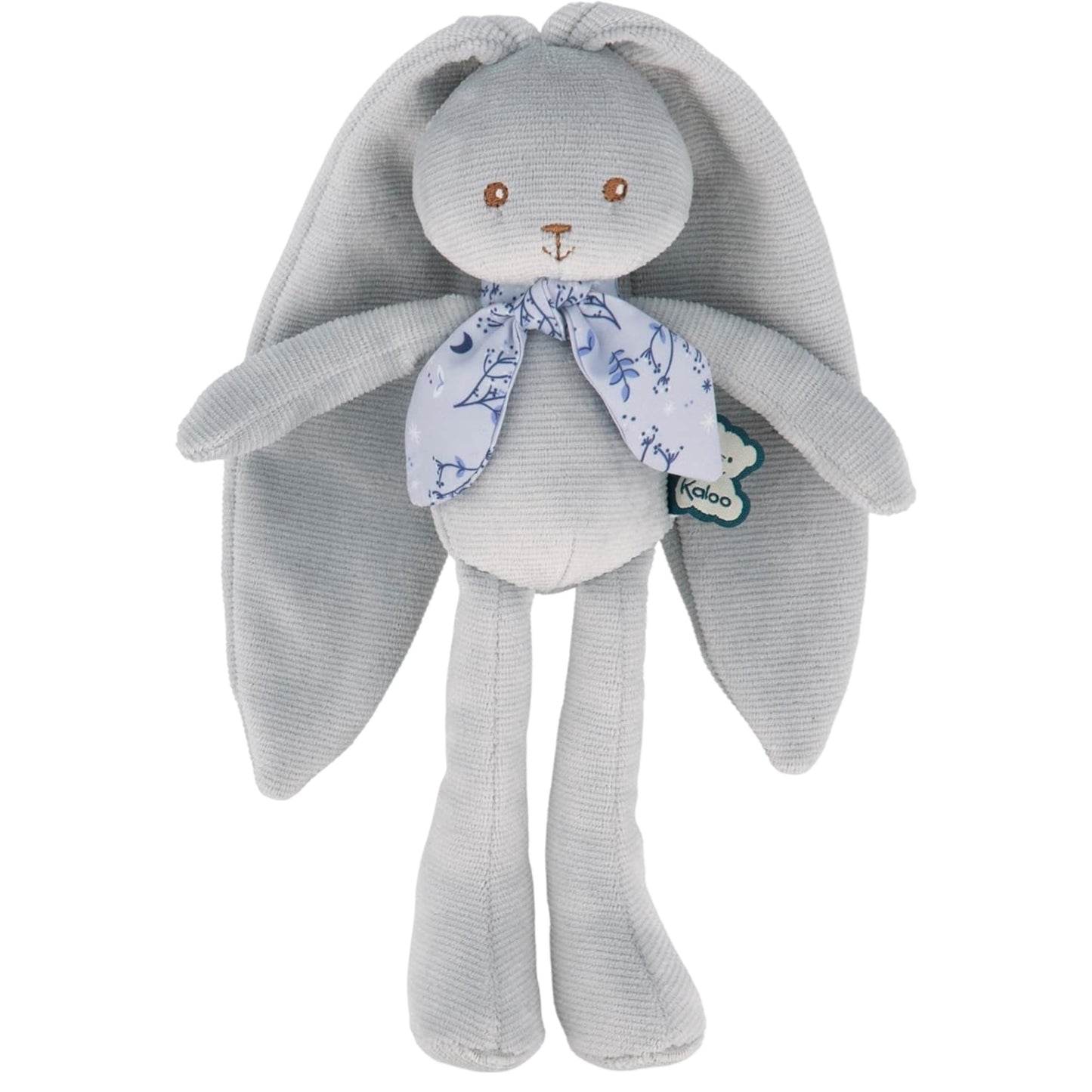 Kaloo Lapinoo Blue Rabbit Baby Comforter Plush Toy 25cm – Ultra Soft Baby Gift Box