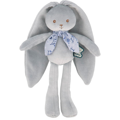 Kaloo Lapinoo Blue Rabbit Baby Comforter Plush Toy 25cm – Ultra Soft Baby Gift Box