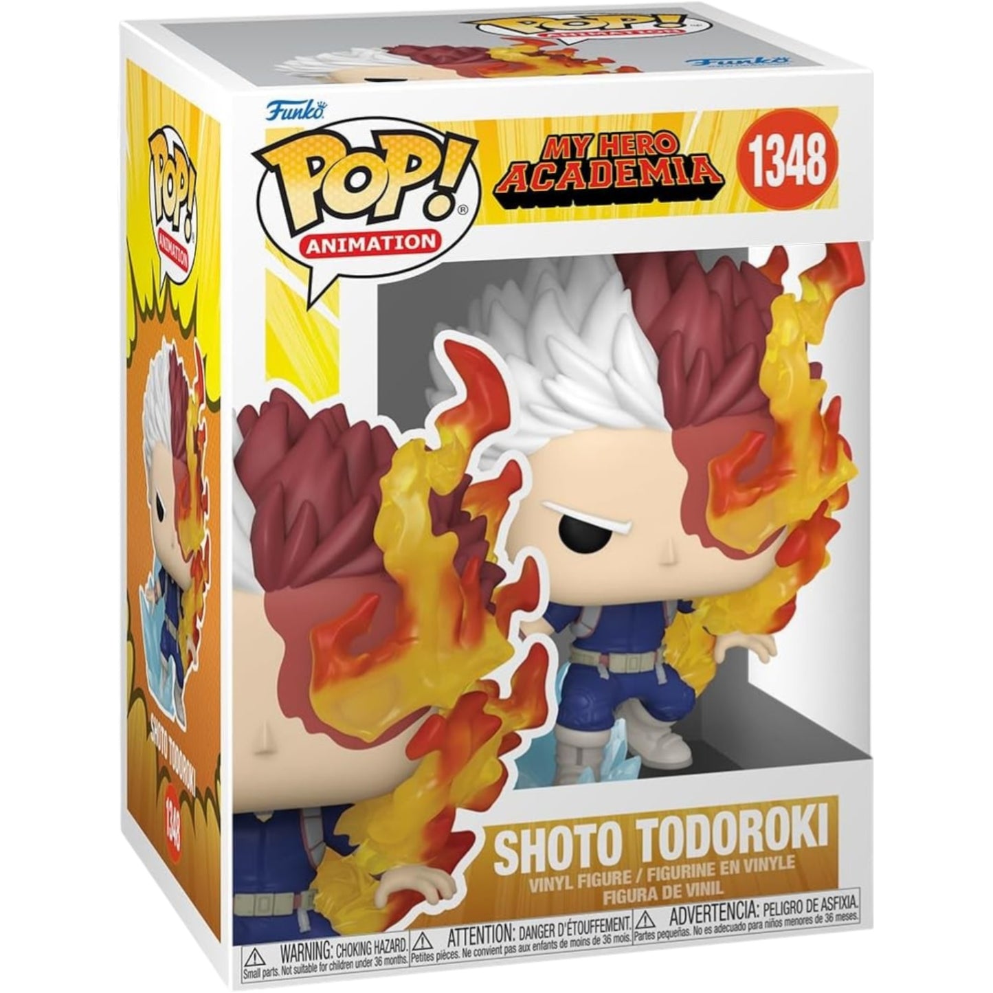 Funko Pop! My Hero Academia Shoto Todoroki Vinyl Figure – MHA Anime Collectible Toy – Official Merchandise Gift