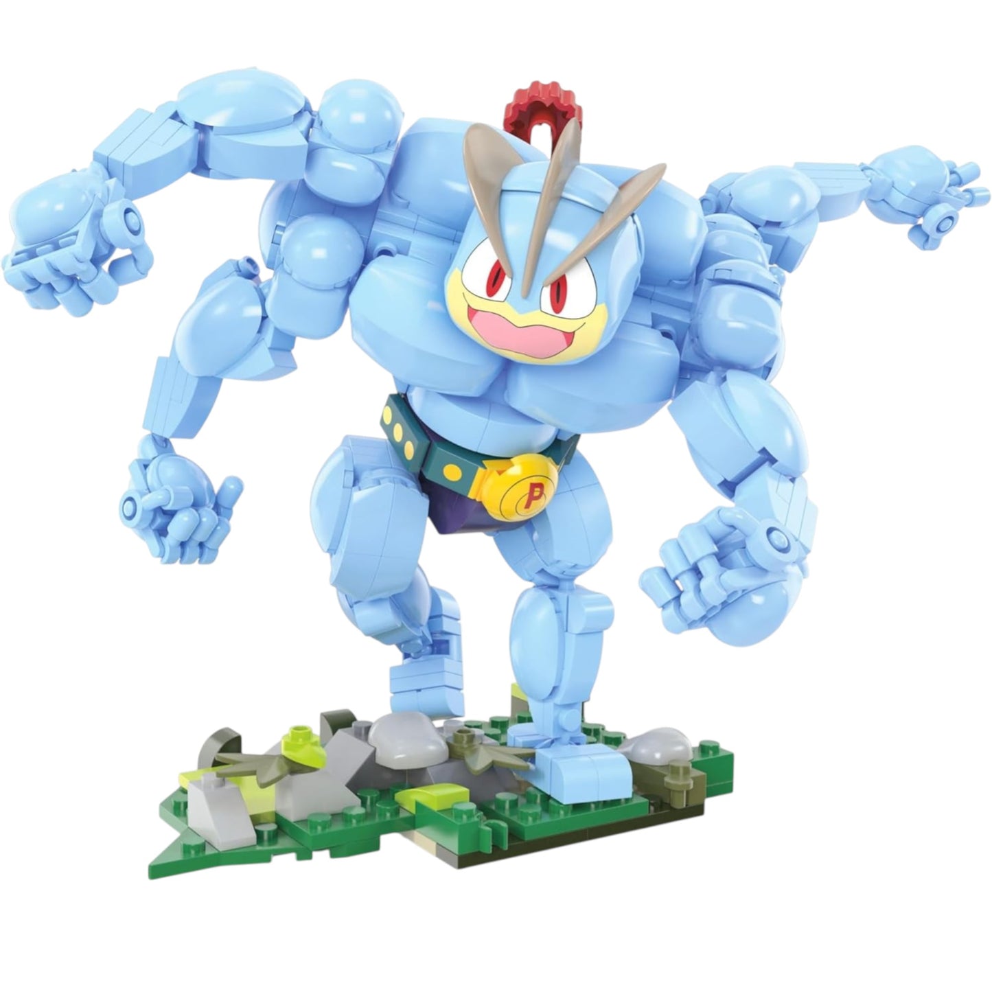 MEGA Pokémon Machamp Building Set 401 Pieces – Poseable Motion Figure Toy HTH70