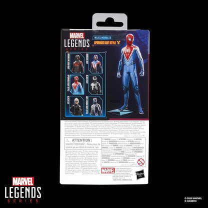 Spider-Man Marvel Legends Gamerverse Miles Morales Upgraded Suit Action Figure (Blue Variant)