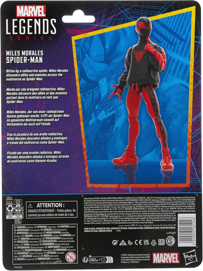 Marvel Hasbro Legends Series Miles Morales Spider-Man 6-Inch Action Figure