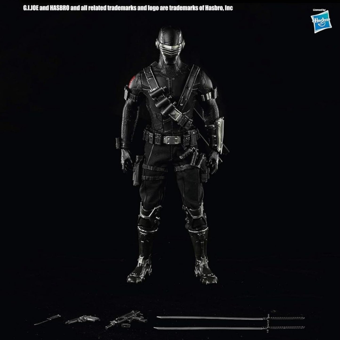 Threezero G.I. Joe Snake Eyes 1/6 Scale Action Figure 12” Premium Collectible