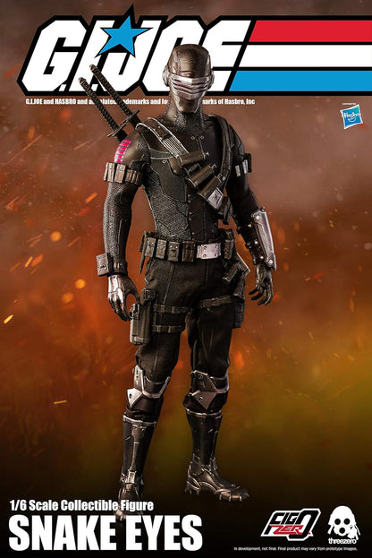 Threezero G.I. Joe Snake Eyes 1/6 Scale Action Figure 12” Premium Collectible