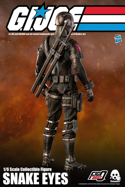 Threezero G.I. Joe Snake Eyes 1/6 Scale Action Figure 12” Premium Collectible
