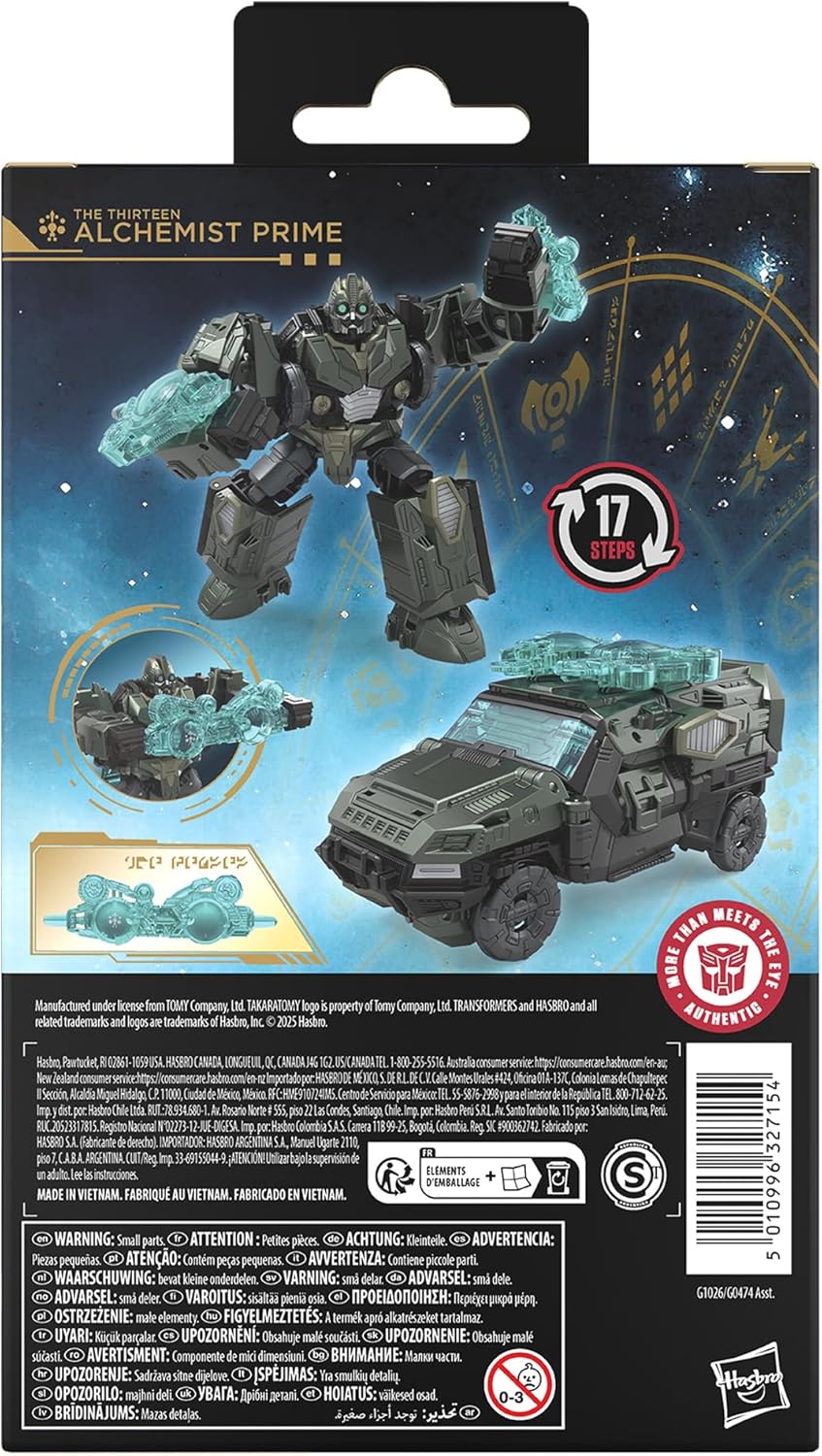 Transformers Age of the Primes Deluxe Class The Thirteen Alchemist Prime Action Figure