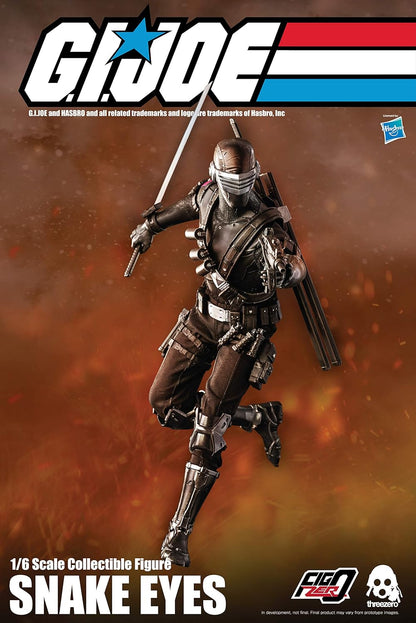 Threezero G.I. Joe Snake Eyes 1/6 Scale Action Figure 12” Premium Collectible
