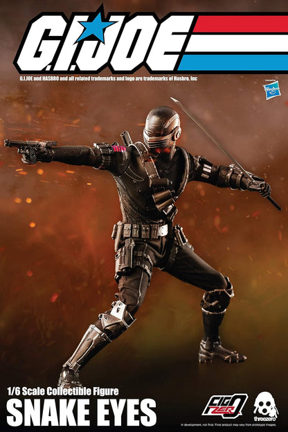 Threezero G.I. Joe Snake Eyes 1/6 Scale Action Figure 12” Premium Collectible