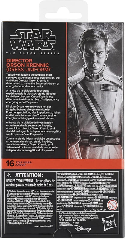 Star Wars Black Series Director Orson Krennic Andor Action Figure 6 Inch